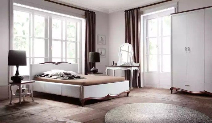 Designer Bett Betten Polsterbett bett 160x200 Ehebett Doppelbett neu