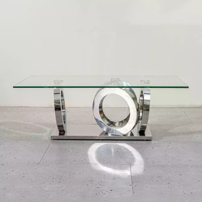 Metall Couchtisch Sofa Tisch Beistelltisch Rechteckige Couchtische