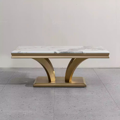 Couchtisch Design Wohnzimmer Luxus Couchtische Tische Möbel Gold 115x70
