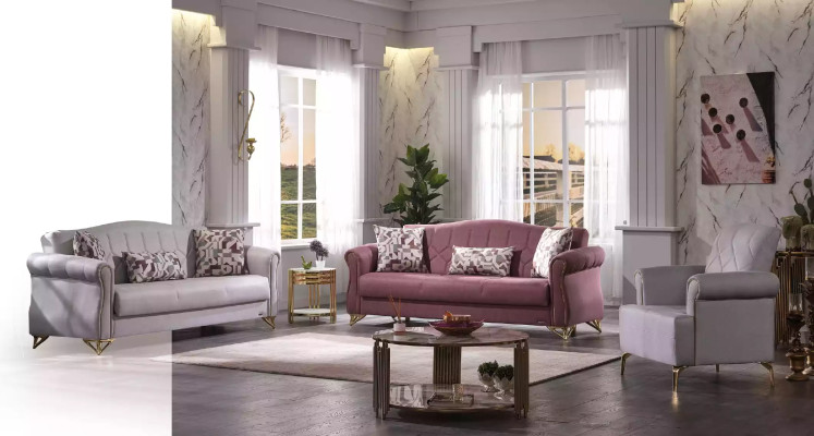Sessel Polsterstuhl Lounge Armlehnen Polstersessel Wohnzimmer Lounge