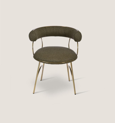 Designer Grüner Esszimmerstuhl Luxus Einsitzer Moderne Esszimmer Möbel