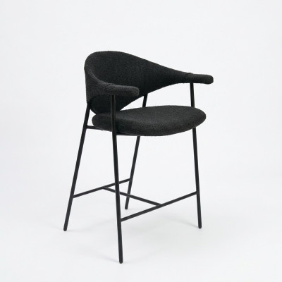 Stilvolle Sitzmöbel Designer Esszimmer Stühle mit Stahlbeinen Modern