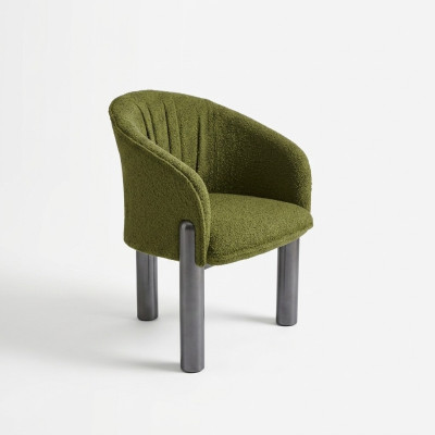 Luxus Grüner Sessel Einsitzer Moderner Polster Stuhl Wohnzimmer Möbel