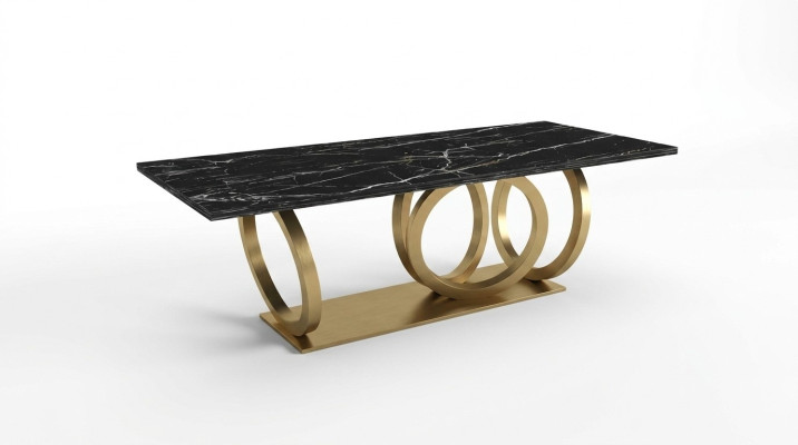 Luxus Moderner Marmor Esstisch Möbel Tisch Esszimmer Design Tische 200x100