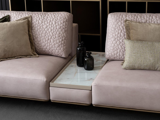 Luxus Sofagarnitur 3+3+1 Sitz Couchen Set Möbel Einrichtung Sitzpolster