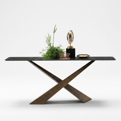 Designer Konsolen Luxus Möbel Wohnzimmer Holz Tisch Frisier Tische Neu