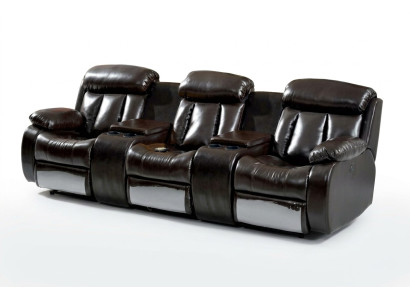 Aufwendig Wohnzimmer Sofa 3 Sitzer Wohnzimmer Möbel Deluxe Sofa Braun