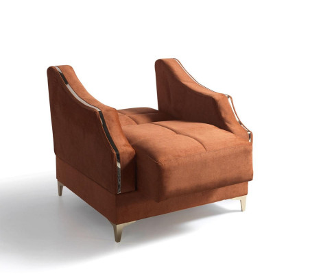 Sofagarnitur 3+2+1+1 Sitzer Wohnzimmer Set Komplett Textil Sofa Sessel Holz Neu