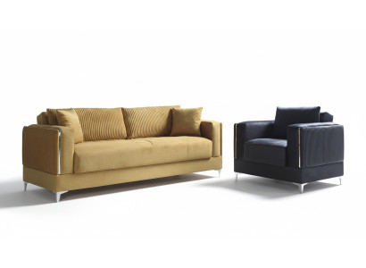 Sofagarnitur 3+1 Sitzer Modern Relax Sessel Modern Stil 2tlg Luxus Neu Wohnzimmer Neu