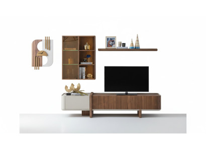 Wohnwand Designer Wohnzimmermöbel Wandschrank Neu Wand Regal