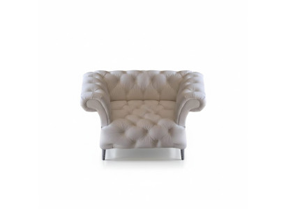 Sessel Weiß Chesterfield Polstermöbel Leder Sitz Modern Einrichtung Neu Möbel