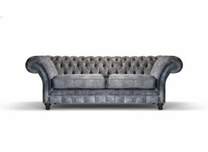 Luxuriöser Chesterfield Zweisitzer Designer Sofas Wohnzimmer Edle Couch