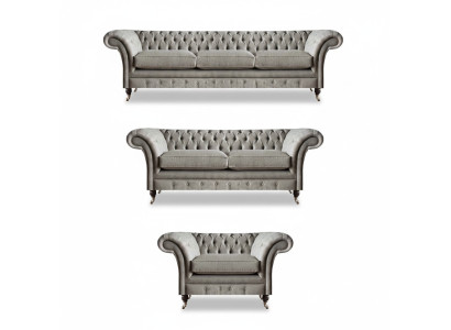 Exklusive Chesterfield Couchen Designer Zweisitzer Dreisitzer Sessel