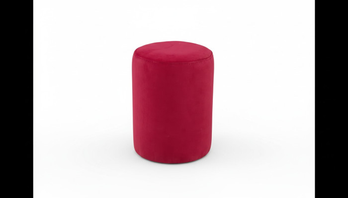  Rosa Sitzhocker Textilpolsterung MDF-Spanplattenrahmen Luxushocker neu