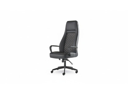 Bürostuhl Schwarz Drehsessel Arbeitszimmer Modern Büro Rollen Leder