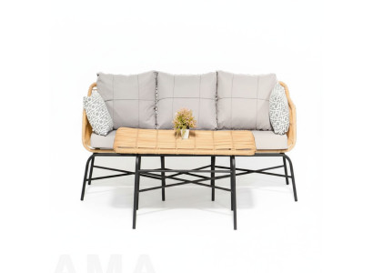 Gartenmöbel Sofa Tisch Couchtisch Veranda Esstisch Stilvolle Garten  Modern Neu