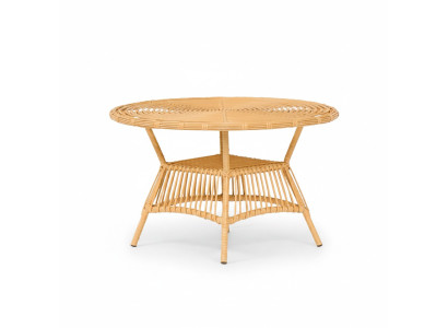 Esstisch Garten Möbel Veranda Terrasse Balkon Luxus Design Garnitur Modern Beige