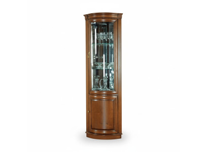 Eckvitrine Schrankvitrine Vitrine Glasvitrine Vitrinenschrank Regalvitrine