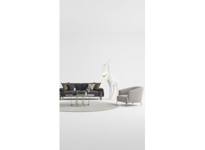 Sofagarnitur Sofa 3 Sitzer Sessel Couchtisch Couch Polster Wohnzimmer