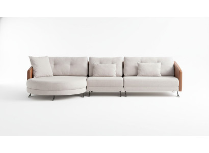 Ecksofa Couch Sofa L-Form Sofa Modular Kissen Modern Design Eckcouch