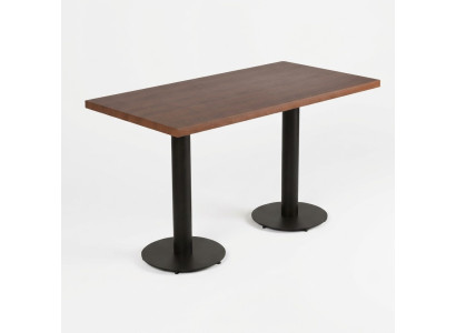 Esstisch Tisch Küchentisch Speisetisch Esszimmertisch mit Metall Beinen 130x70