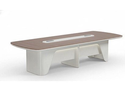 Konferenztisch Büro Meeting modern Holz groß Arbeitsplatz