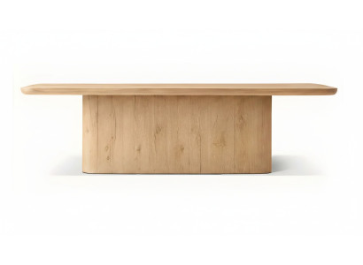Säulen Couchtisch Holztisch Tische Sofa Beistelltisch 140x71
