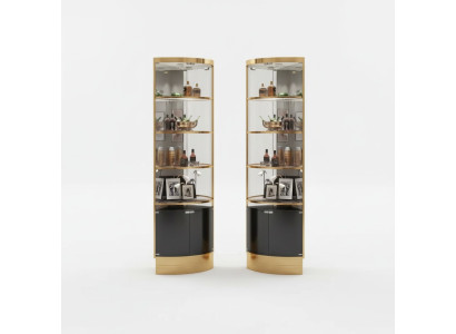 Vitrine Weinvitrine Weinlagerregal Weinschrank Weinmöbel Weinregalvitrine
