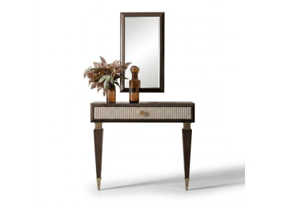 Wohnzimmer Set mit Konsolentisch und Spiegel – stilvoll & funktional.