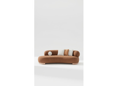 Sofa Dreisitzer Couch Wohnlandschaft Modern Praktisch Elegant