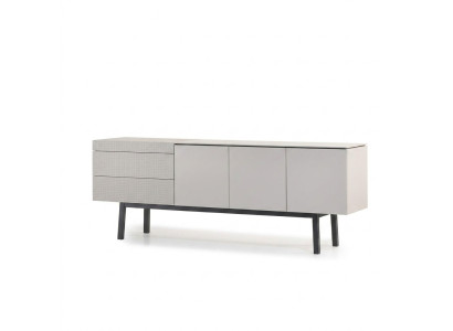 Elegantes Beiges Sideboard aus Holz mit modernem Design