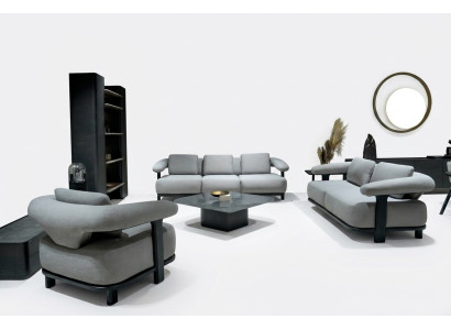 Couch Set Sofa Sofagarnitur Wohnlandschaft Modern Praktisch Elegant
