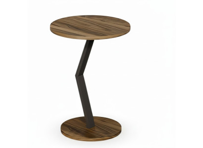 Beistelltisch aus Holz in Braun im eleganten Stil