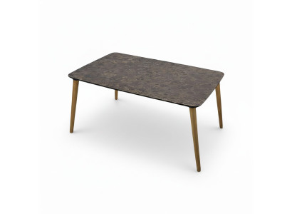 Couchtisch aus Holz in Braun modern elegant