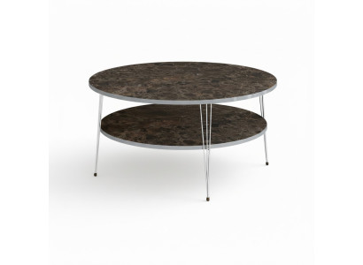 Couchtisch aus Holz in Braun im eleganten Design