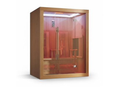 Infrarotsauna Saunakabine Sauna Lichtsauna Trockensauna Saunaraum 150x200 cm