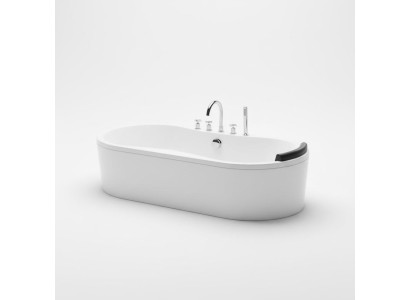 Luxuswanne Badewanne Wellnesswanne Badewanneneinsatz Einbauwanne 170x80 cm