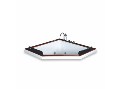 Hydromassagewanne Whirlpool Blubberbad Spa-Bad Whirlwanne 180x180 cm