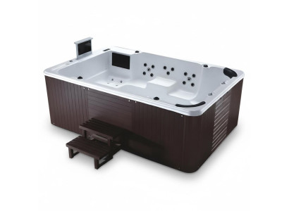 Massagebecken Außenwhirlpool Outdoor-Spa Whirlpool Whirlwanne 308x208 cm