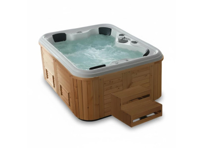 Massagebecken Außenwhirlpool Outdoor-Spa Whirlpool Whirlwanne 210x180 cm