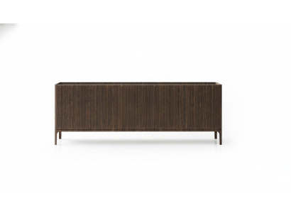 Elegante braune Holzkonsole modern, vielseitig, langlebig