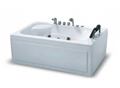 Designwanne Whirlpool Raumsparwanne Acrylwanne Komfortwanne Wanne 160x110 cm