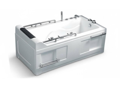 Spa-Bad Whirlpool Blubberbad Hydromassagewanne Whirlwanne Blubberbad 160x80 cm