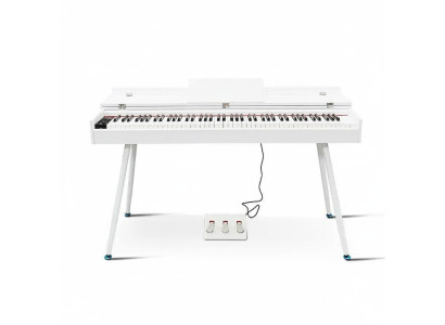 Digitální stage piano lesklá bílá