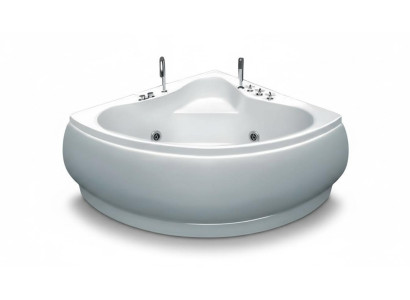 Massage Badewanne Whirlpool Spa Whirlwanne Hydromassagewanne 135x135 cm