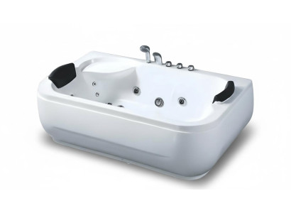 Hydromassagewanne Whirlwanne Whirlpool Blubberbad Spa-Bad 180x110 cm