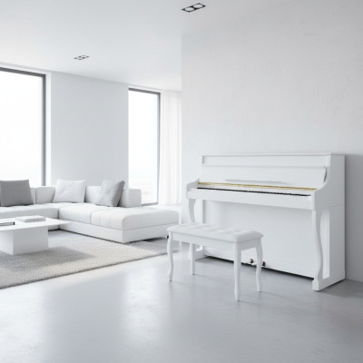 Digitální piano s plně otevíratelným víkem, vysoce kvalitní zpracování