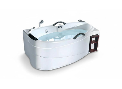 Massagebad Whirlpool Whirlwanne Hot Tub Blubberbad Hydromassagewanne 170x85 cm