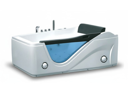 Massagebadewanne Whirlpool Badewanne Blubberbad Spa-Bad Whirlwanne 180x130 cm