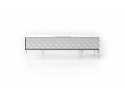 Weißer Holzschreibtisch im eleganten Design für Homeoffice